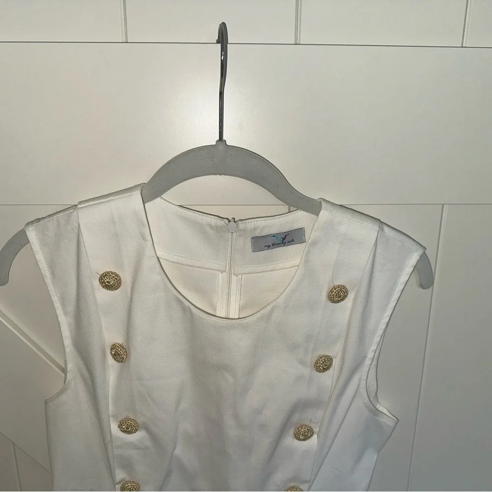 My Beachy Side “Marin” Mini Dress – White (Size S) - Picture 4 of 6